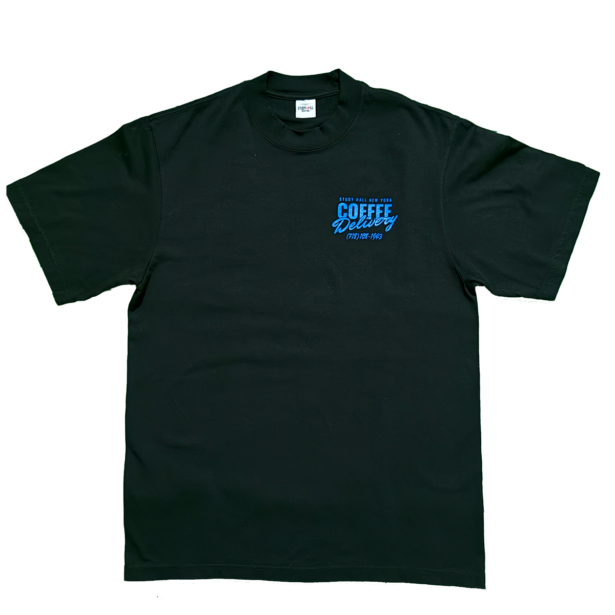 Coffee Delivery Tee in Black