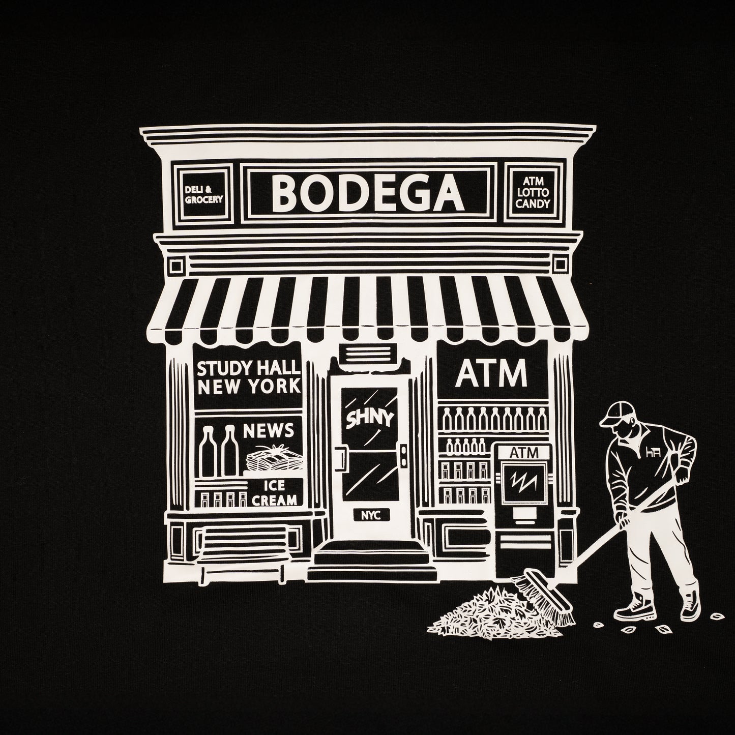 Bodega Tee in Black